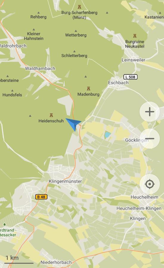 Ferienwohnung Suedliche Weinstrasse Zwischen Wald Und Reben Klingenmünster المظهر الخارجي الصورة